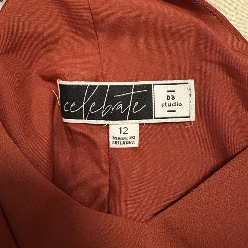 David’s Bridal Cinnamon Dress - Picture 6 of 7